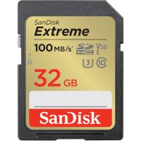 SanDisk Extreme SDHC UHS-I 32GB 100MB/s V30 (SDSDXVT-032G)