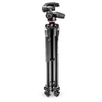 Manfrotto MK290XTA3-3W 290 Xtra Aluminium 3-Section Tripod with Head