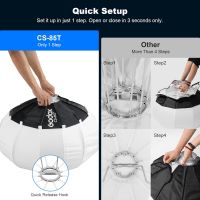 Godox CS-85T Lantern Softbox with Bowens Mount